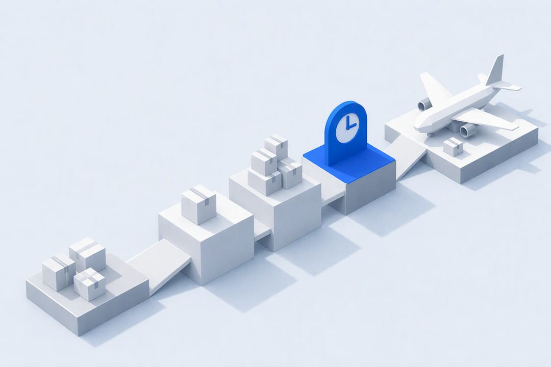 Isometric fulfillment paths and cutoff marker