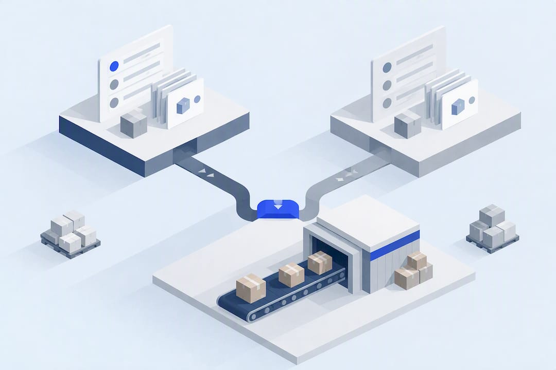 Shipping software comparison title card