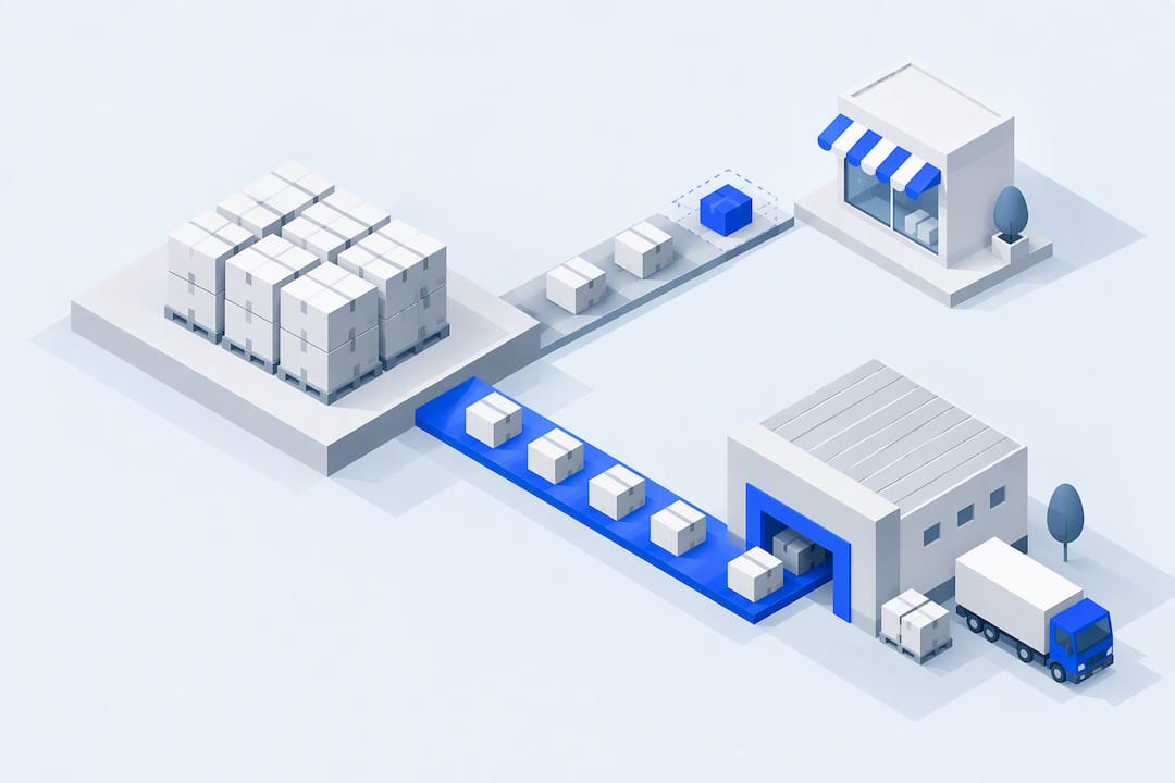 Geometric illustration of channel-aware inventory