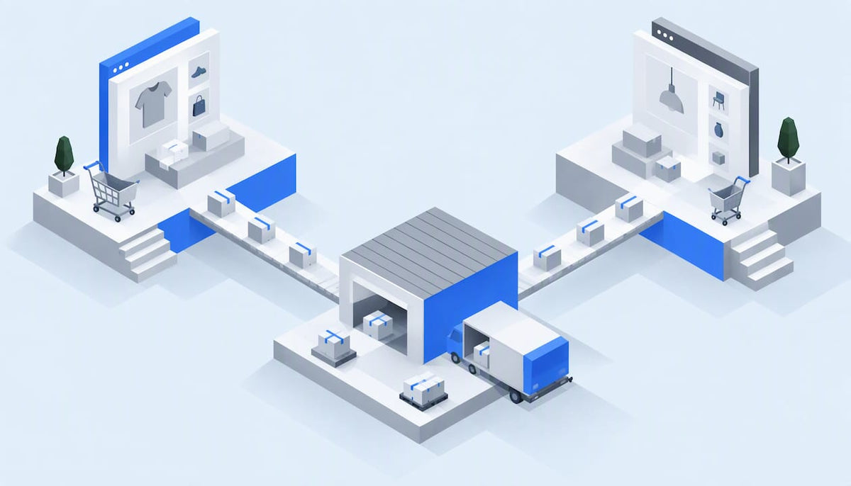 Two geometric platforms compared side by side